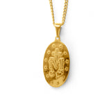 Jungfrau Maria Halskette - Gold