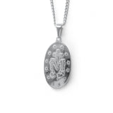 Jungfrau Maria Halskette - Silber