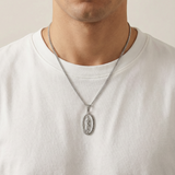 Jungfrau Maria Halskette - Silber