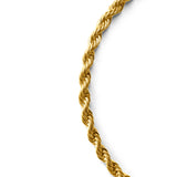 Rope Armband 3mm - Gold